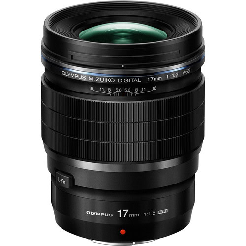 meilleur objectif pour Olympus OMD EM 1 Mark III Olympus 17mm f/1.2 PRO