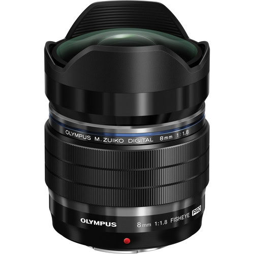 meilleur objectif fisheye lumineux pour Olympus OM-D EM 1 III