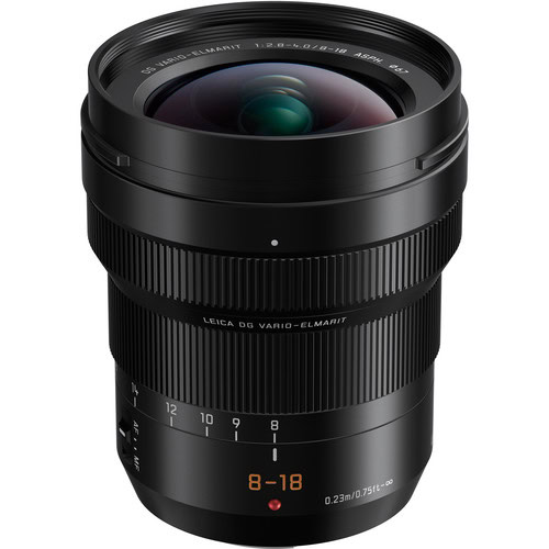 zoom grand angle Panasonic Leica 8-18mm f/2.8-4 ASPH meilleur choix pour Olympus OM D EM1 III