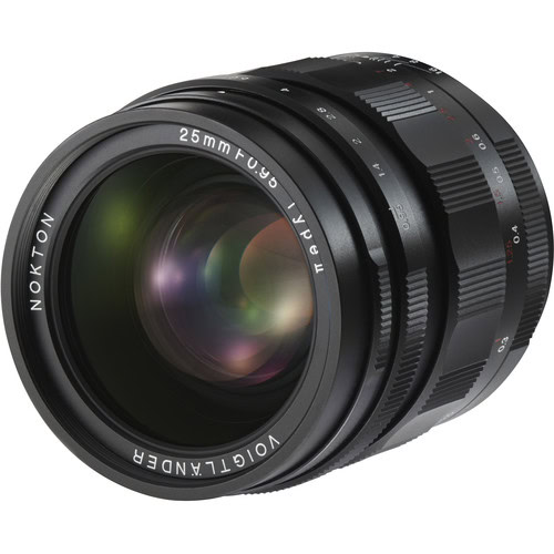 Voigtlander 25mm f/0.95 II compatible Olympus OM D EM 1