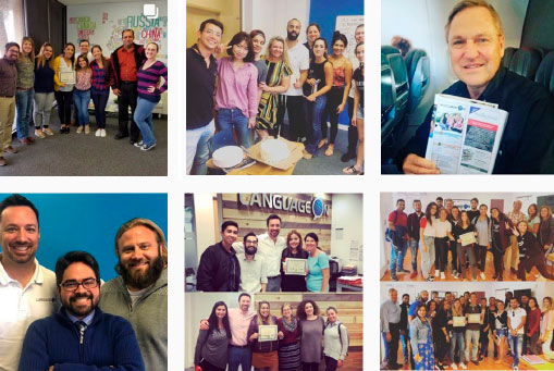 English school in Miami Instagram