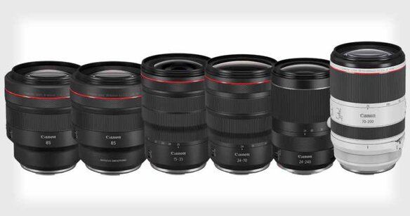 nouveaux objectifs de Canon en 2020