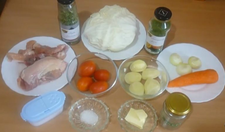 ингредиенты для щи