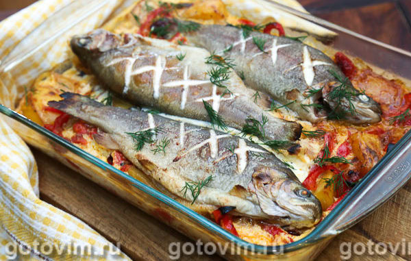 Запеченная Форель С Овощами – Быстрый Рецепт Вкусного И Сытного Ужина.