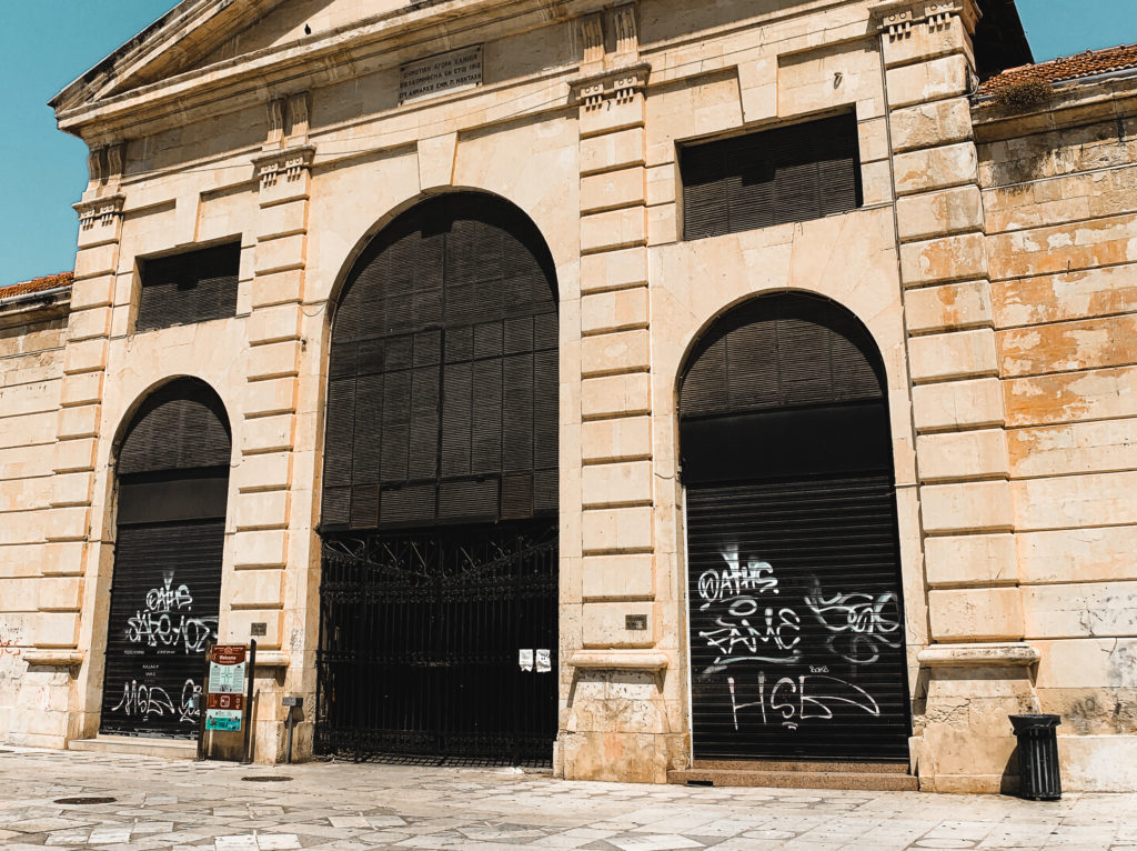 die Markthalle in Chania ist geschlossen