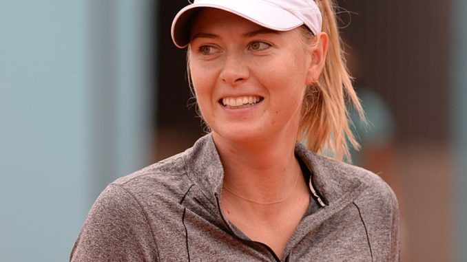 Maria Sharapova has been involved in the Hindrance Rule in the past Maria Sharapova has been involved in the Hindrance Rule in the past