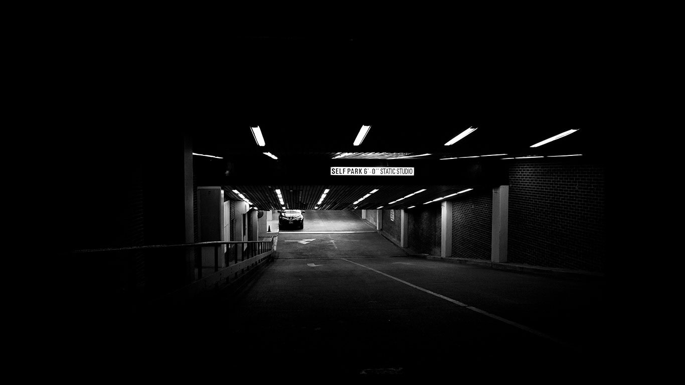 underground parking of static studio