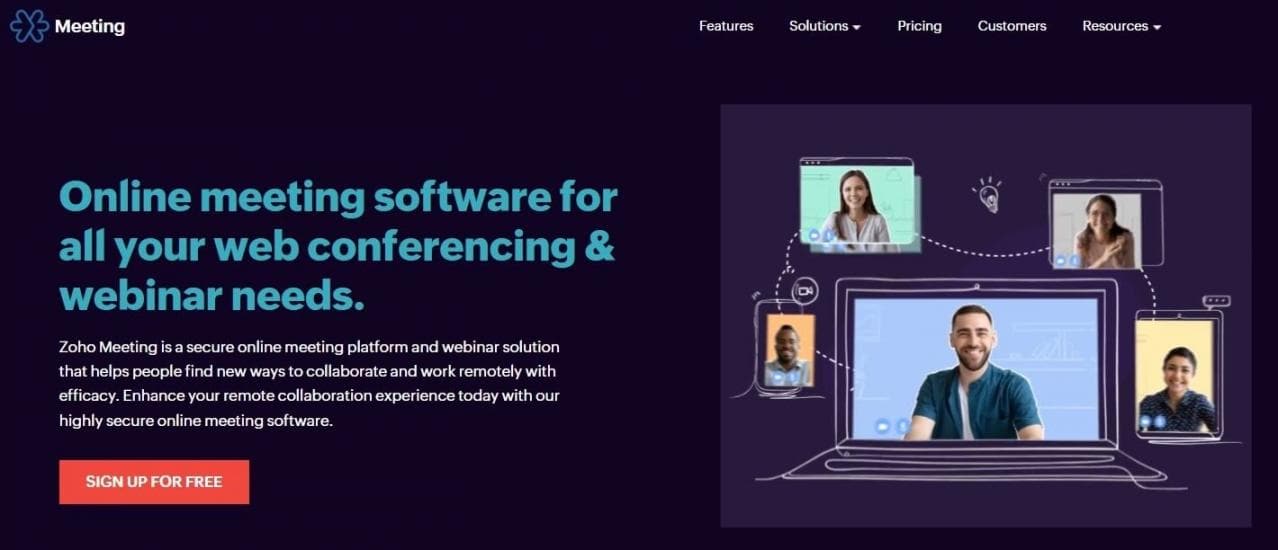 Zoho Online Meeting Software