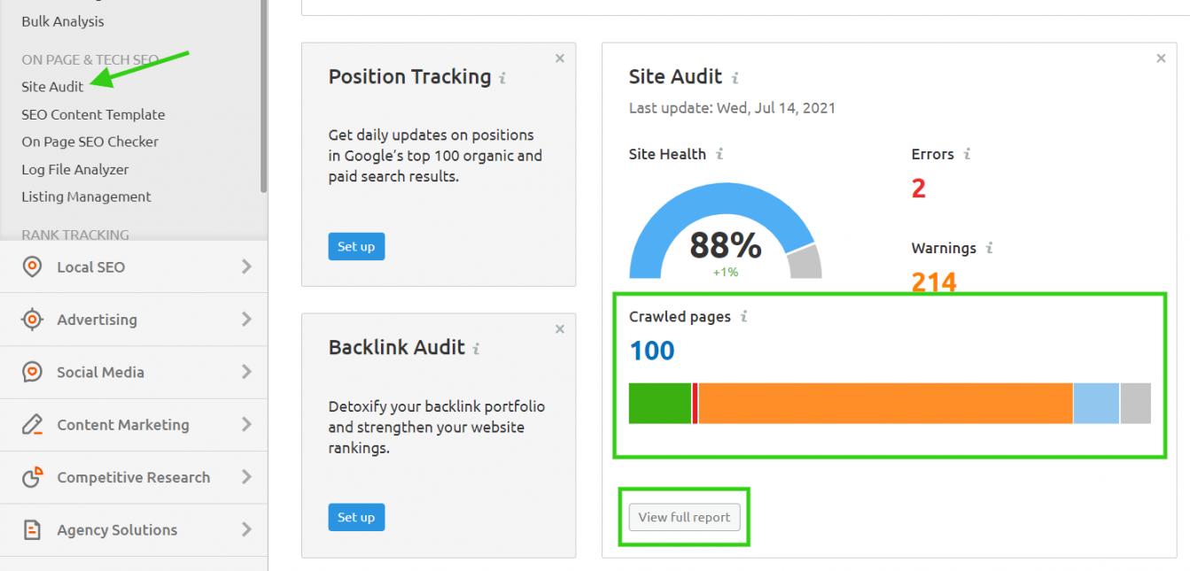 Site Audit