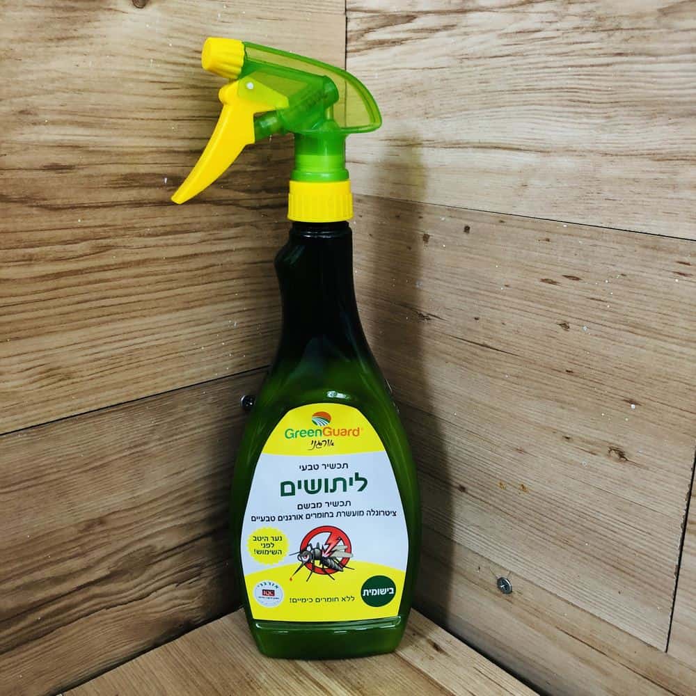 תרסיס אורגני טבעי נגד יתושים - "בישומית"