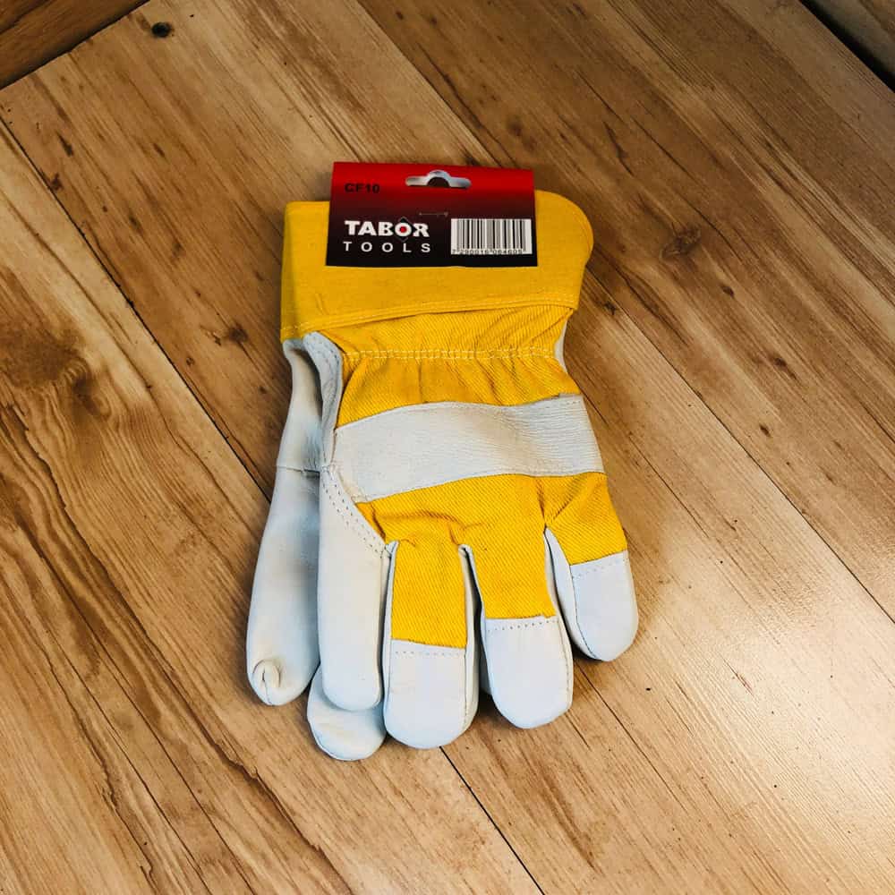 כפפות עבודה מעור מלאכותי "תבור"