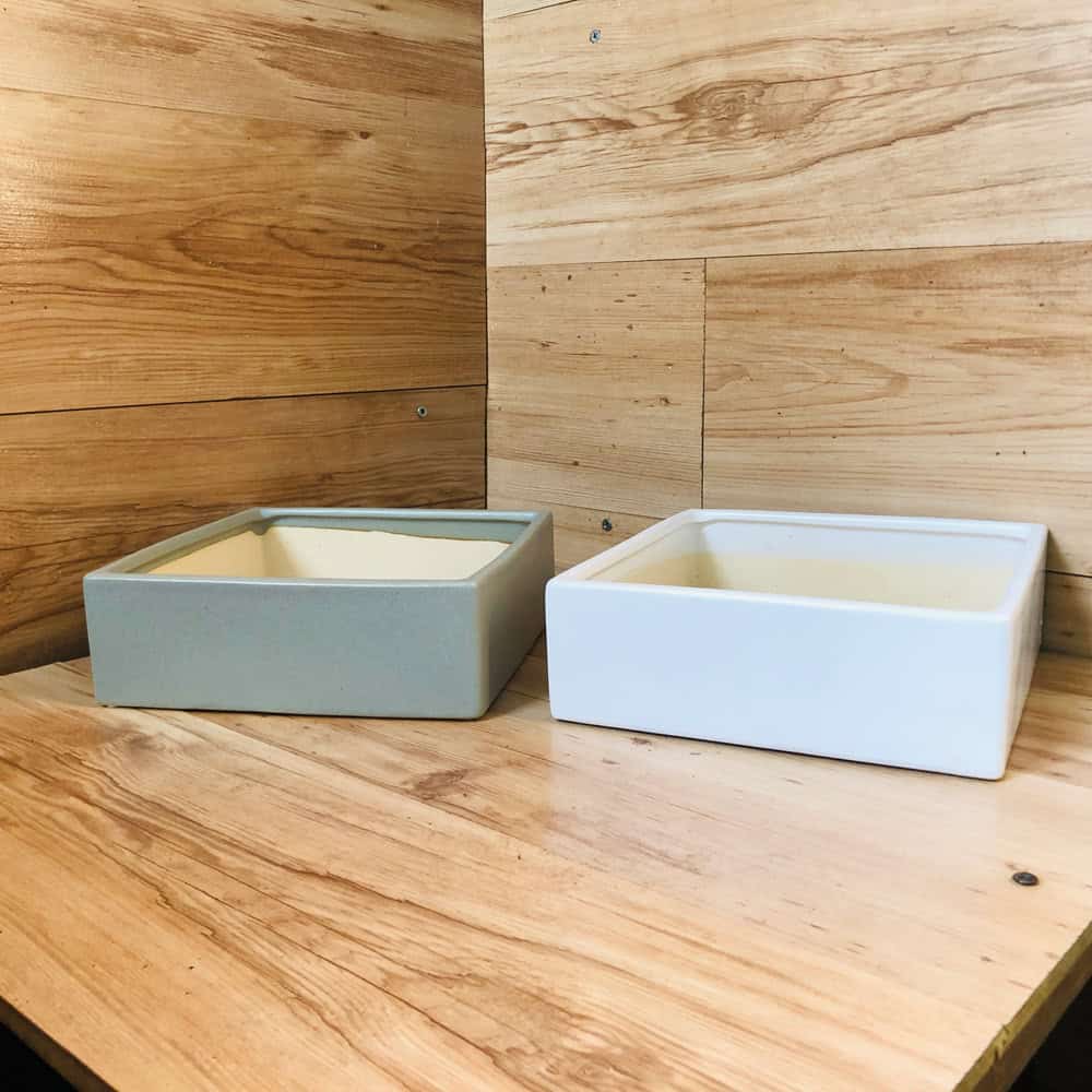 כלי קרמיקה ריבוע - אורך 23 ס"מ