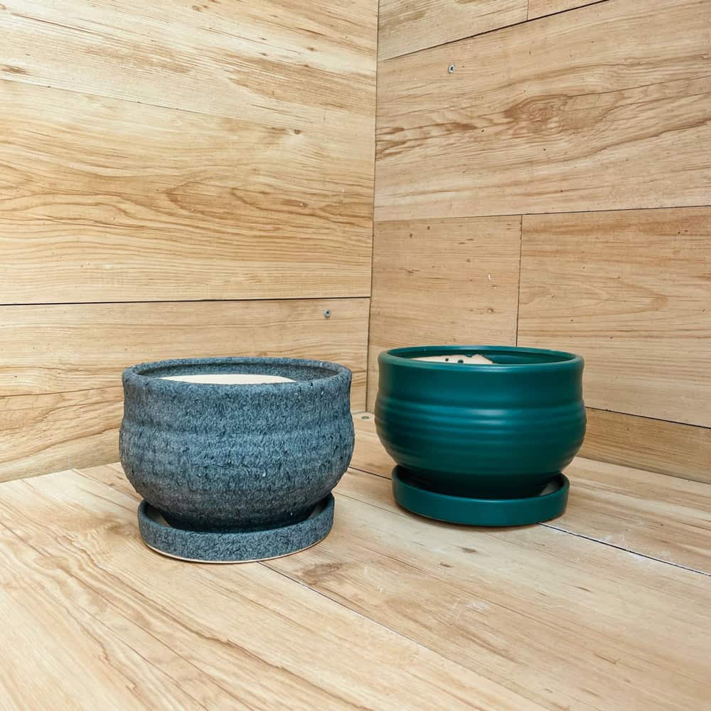 קערת פסים דקורטיבית - קוטר 15 ס"מ