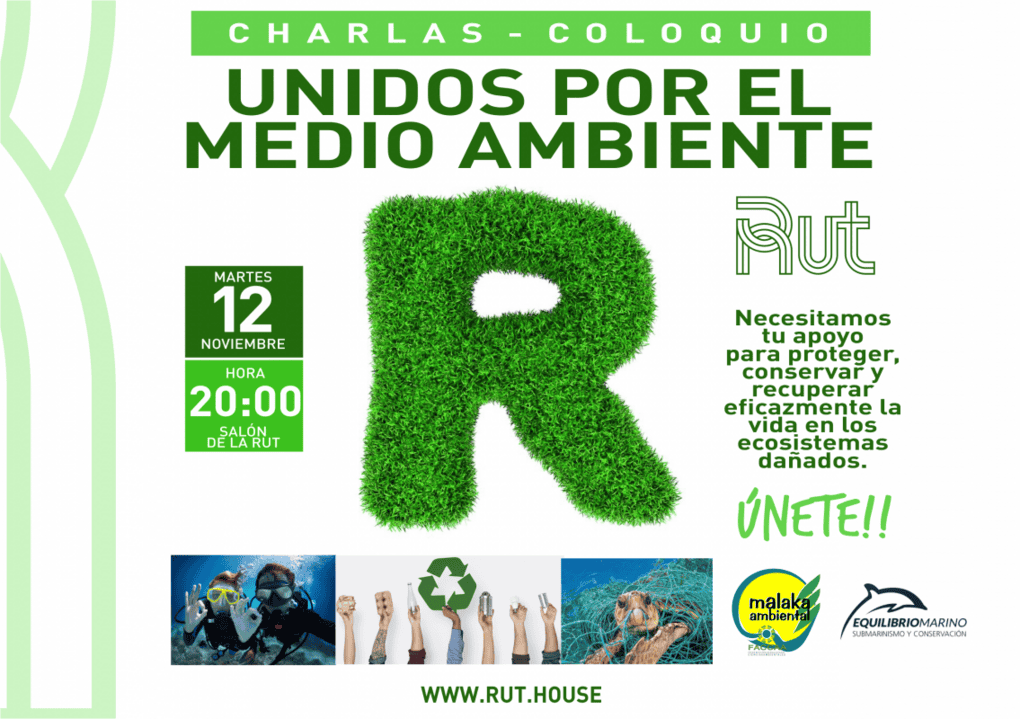 concienciar medio ambiente, residencia universitaria en malaga, Rut