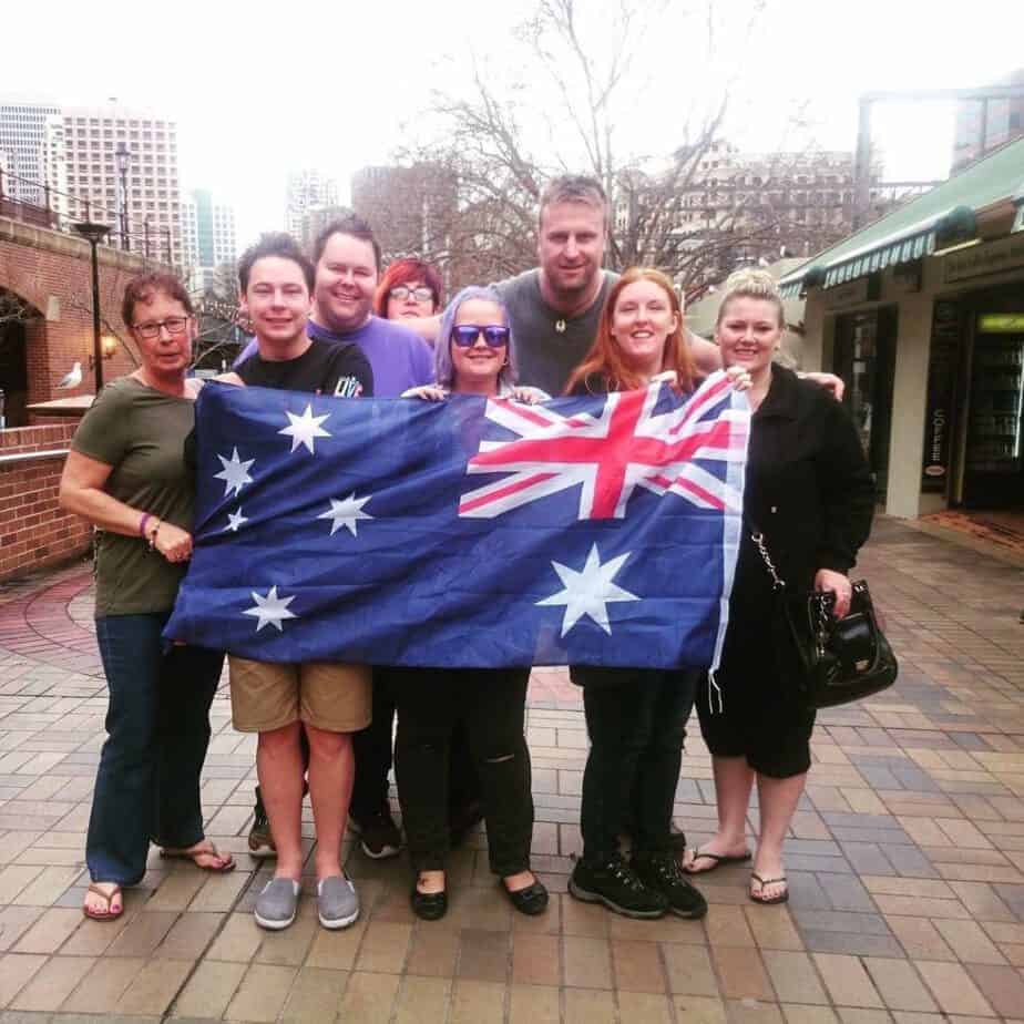 Scentsy Australia visit 2015 with the Wickfrees