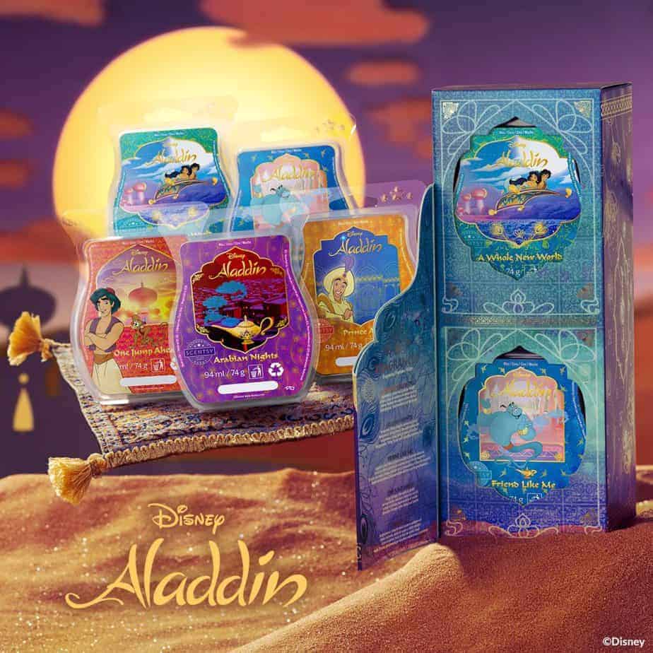 Aladdin Scentsy Wax Collection - limited edition