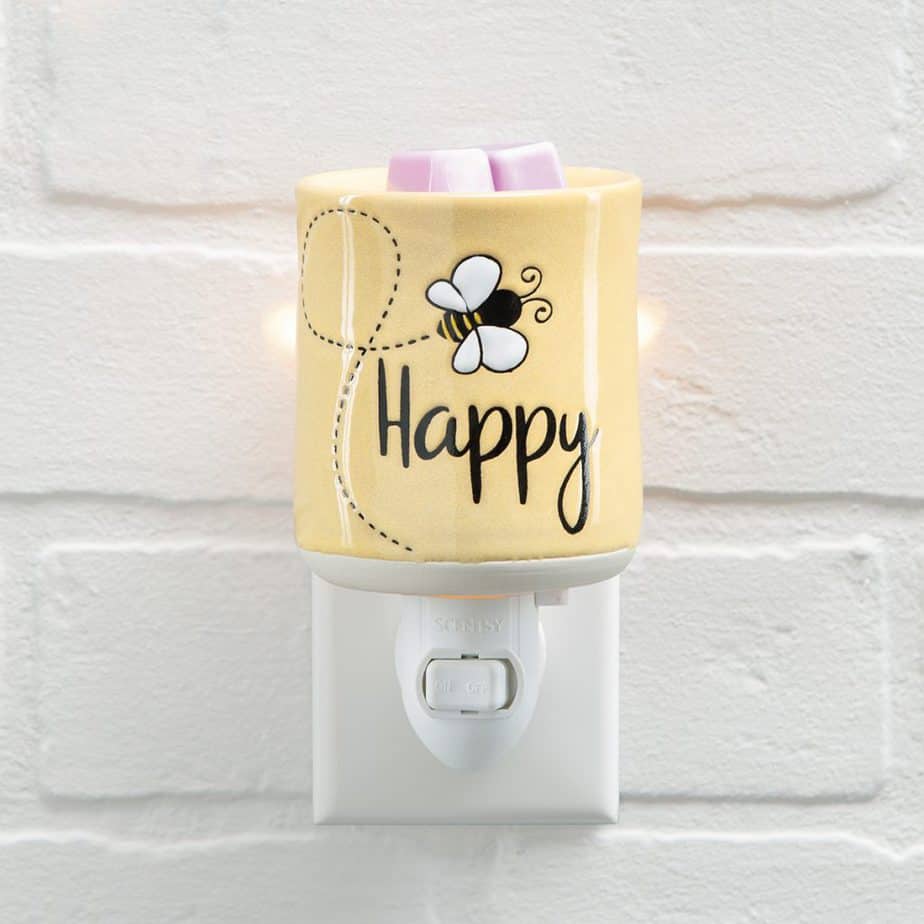 Bee Happy Scentsy Mini Plugin Warmer