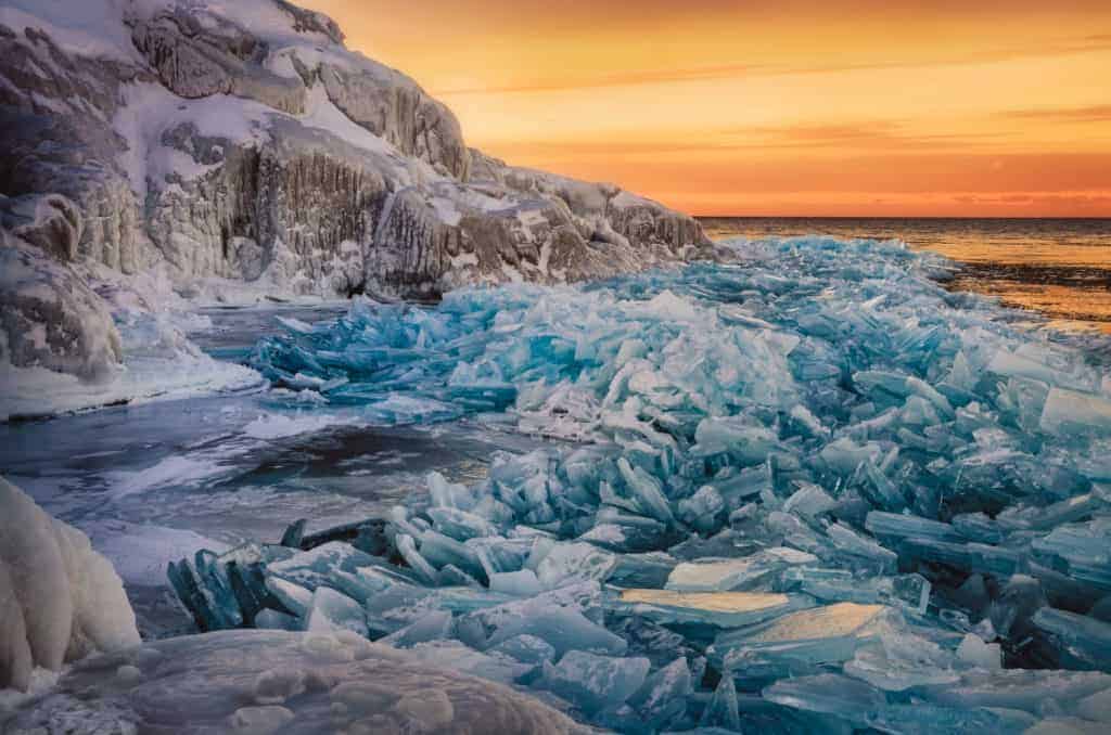 Lake Superior, Marquette, Michigan.