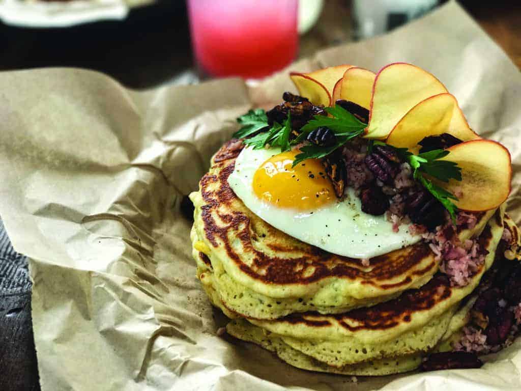 Pancake Stack at Holy Roller.