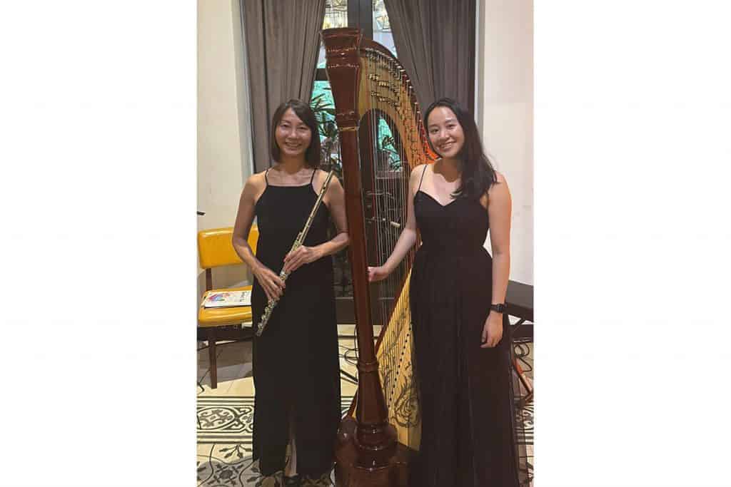 Harp & Flute Duo in Singapore
