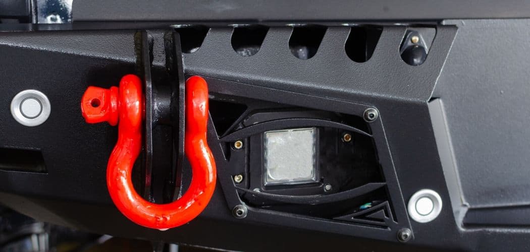 jeep bumper with electric winch