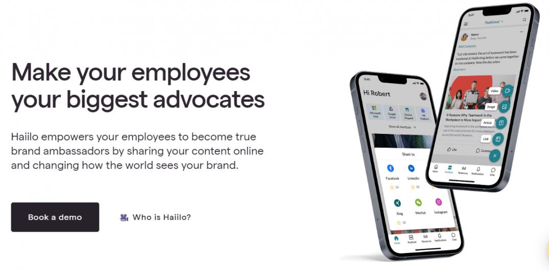 Easy for Employees to Share