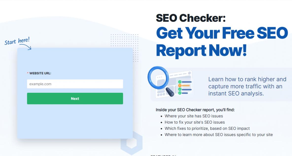 WebFX SEO Checker