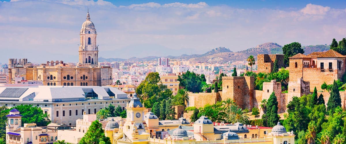 Málaga, vista general