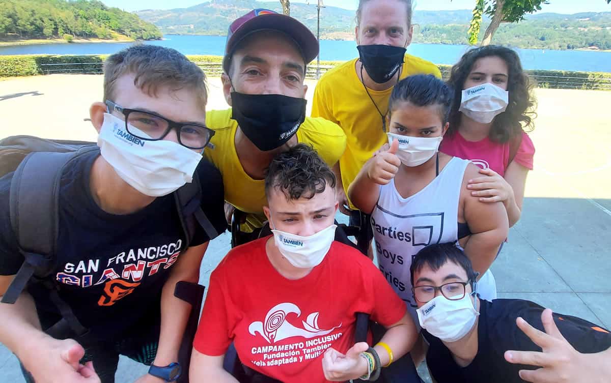 9º Campamento Inclusivo de Fundación También en el complejo de O´Corgo (Muiños-Ourense)