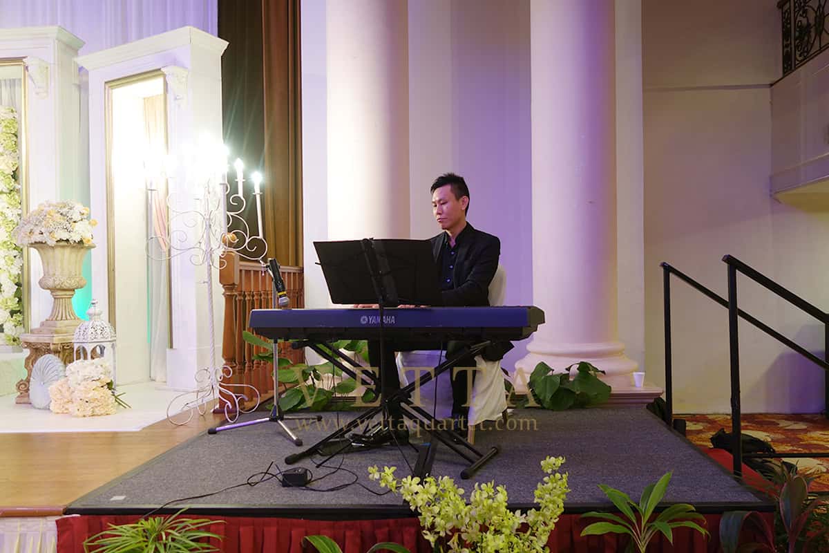 Solo Pianist for Wedding at Orchid Country Club