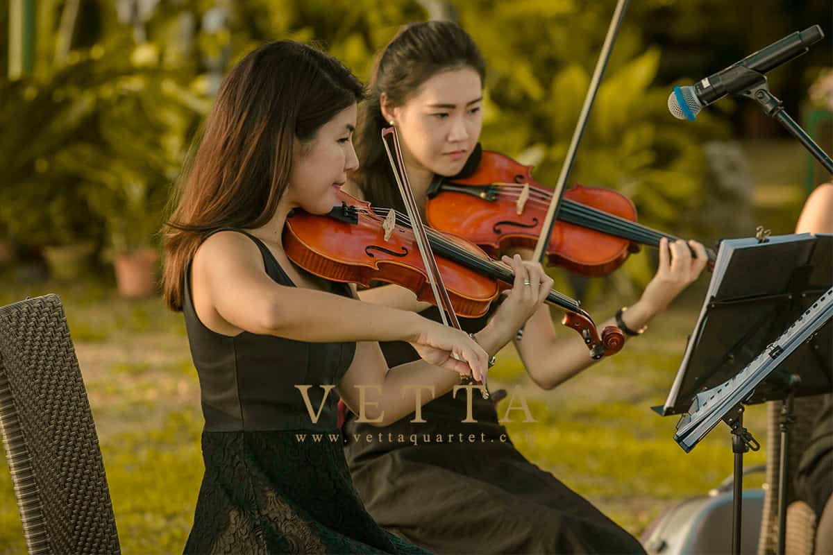 String Quartet for Wedding at Shangri-La Sentosa