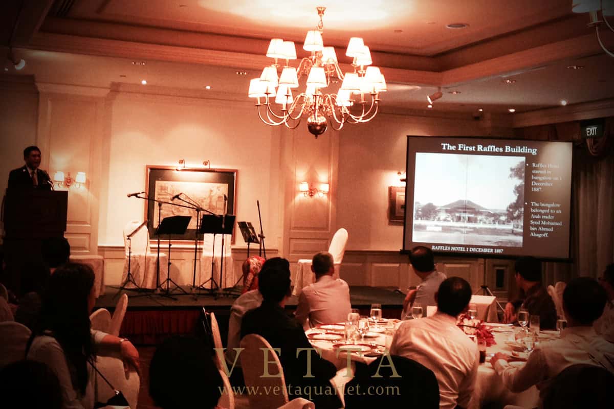 Live Band for Event at Raffles Hotel