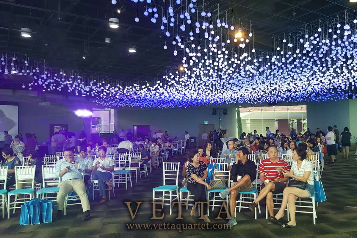 Female String Quartet for corporate event at Gardens By the Bay
