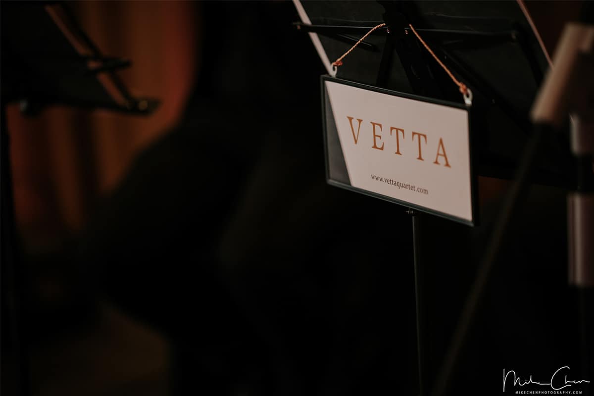 VETTA String Quartet for Wedding at Ritz Carlton