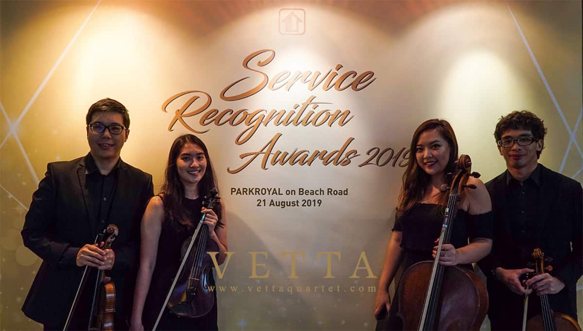String Quartet for Service Recognition Award 2019