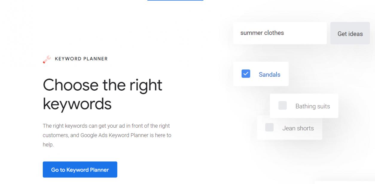 Google Keyword Planner