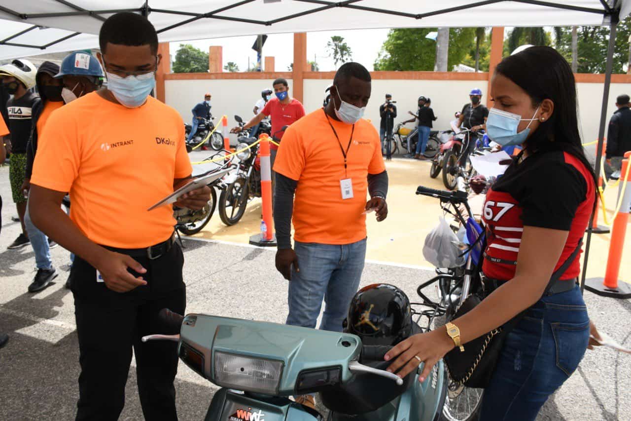 Registro de motocicletas. Foto archivo