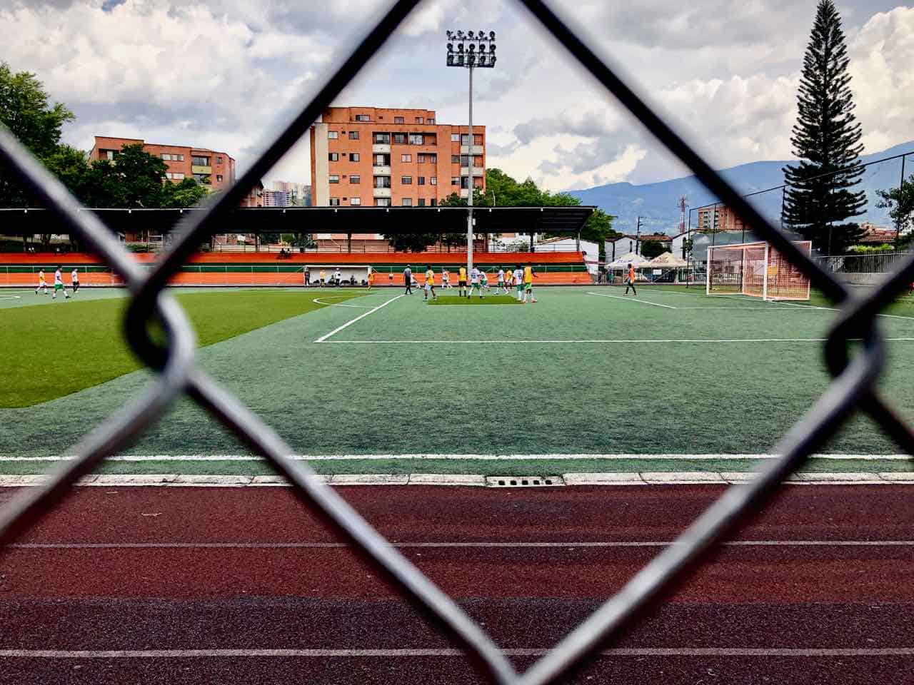 Soccer Field built by Pablo Escobar