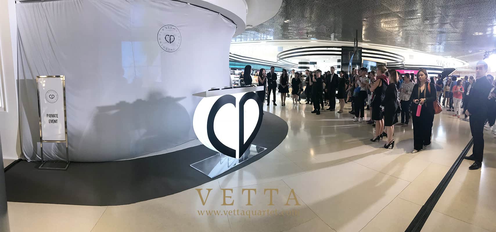 String Quartet for Dior Grand Opening at ION Orchard Singapore