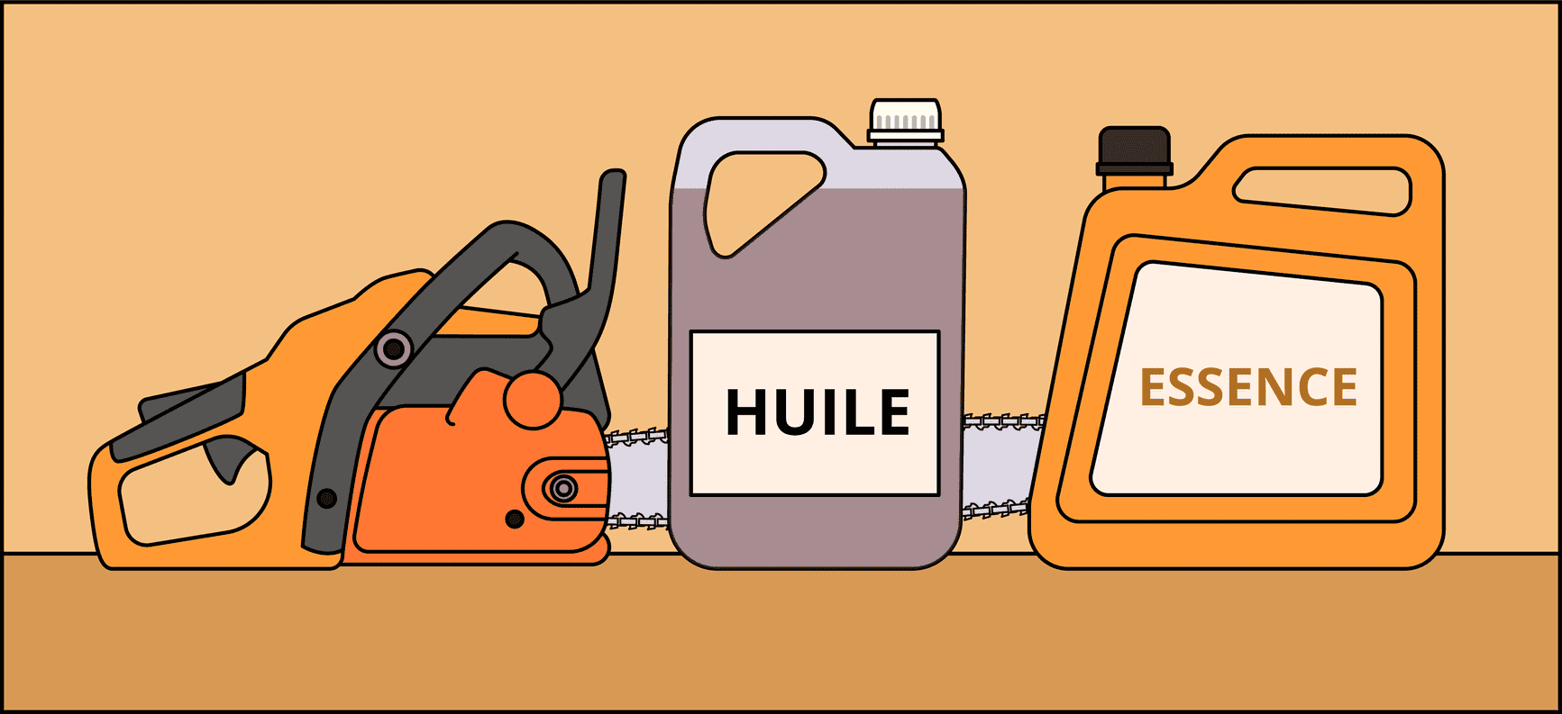 Quel est le bon mélange pour une tronçonneuse