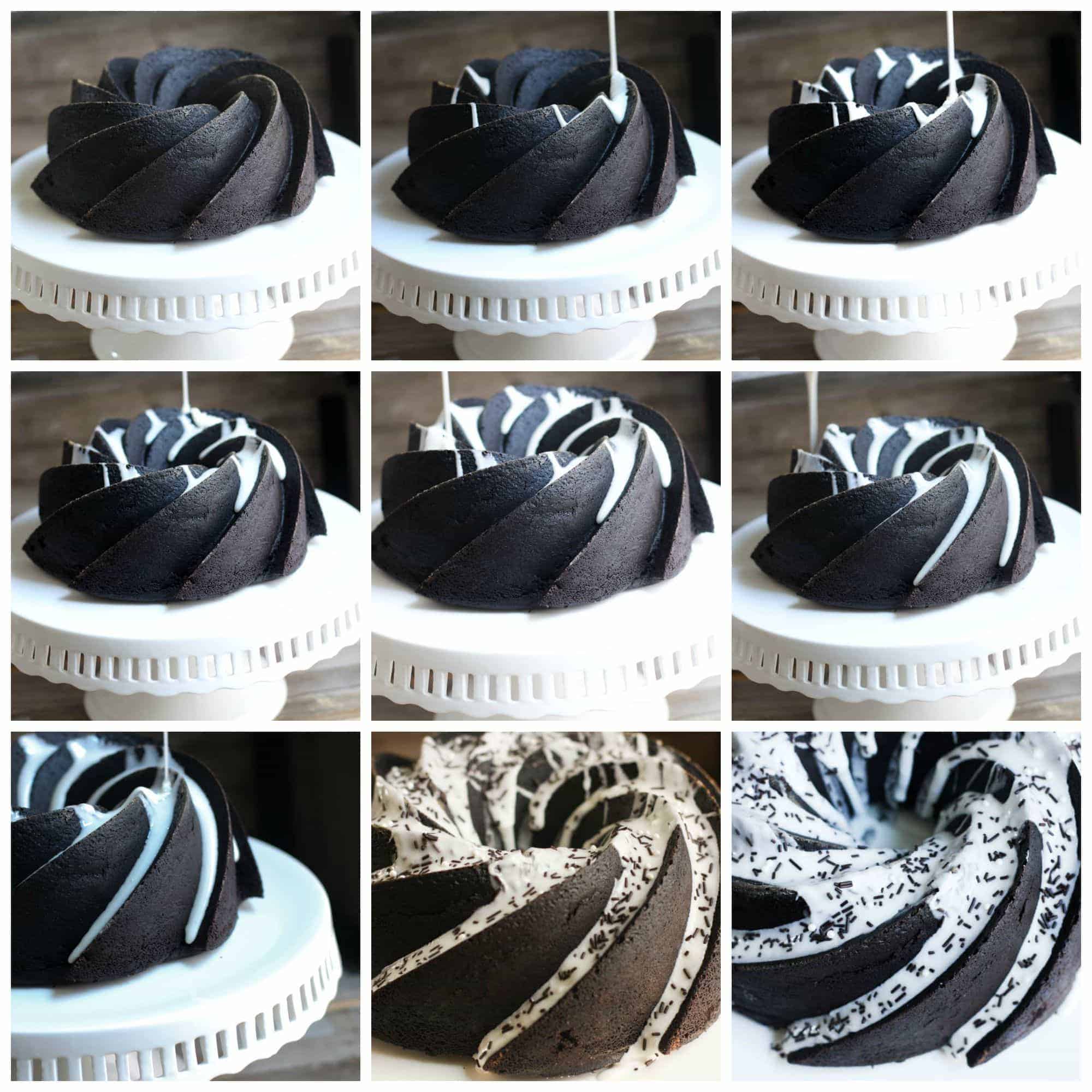 Photos By Shloka! Chocolate Sprinkles Sour Cream Bundt Cake