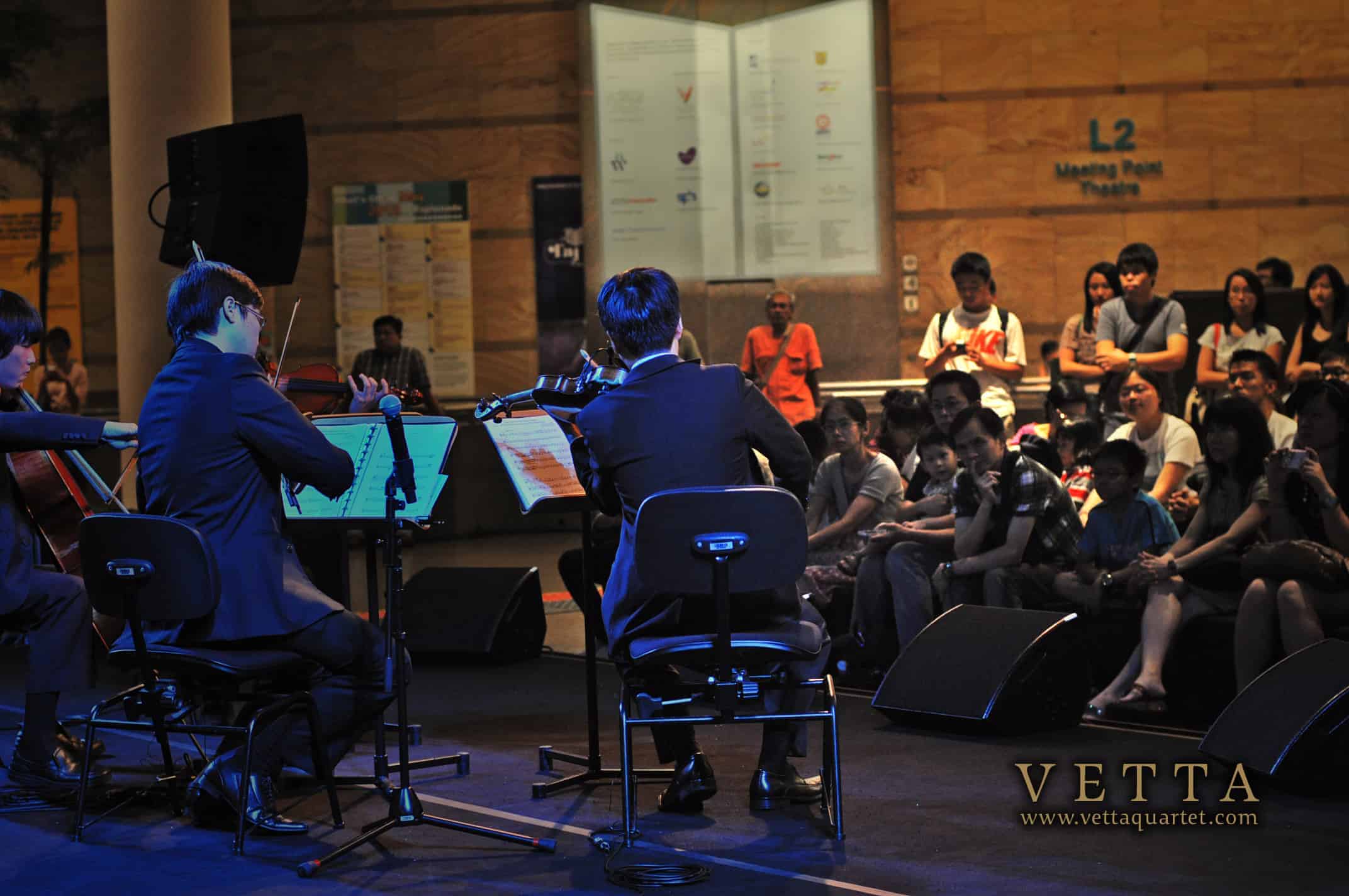 Vetta Quartet at Esplanade Singapore
