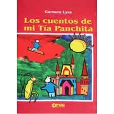 Carátula roja de libro con dibujo