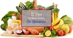 Save more money every month by cutting back on one of your top expenses, groceries! Easy steps to save more, without coupons or changing what you buy!
