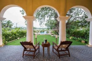 Seating by the Lawn