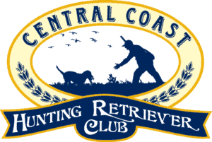 CCHRC 2001 logo Central Coast Hunting Retriever Club logo