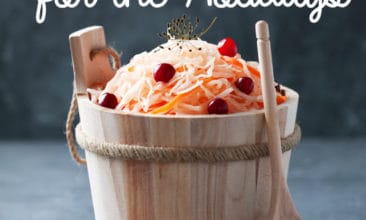 With the indulgent spirit of the holidays, give your gut a little love by including some cultured foods in your celebrations. The gut-loving bacteria will help you stay feeling your best as you celebrate and enjoy all that the season has to offer.