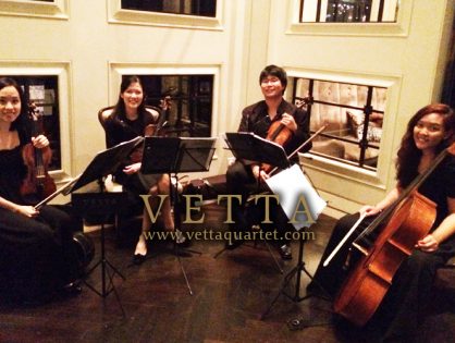 Wedding Dinner at Clifford Restaurant Fullerton Bay Hotel