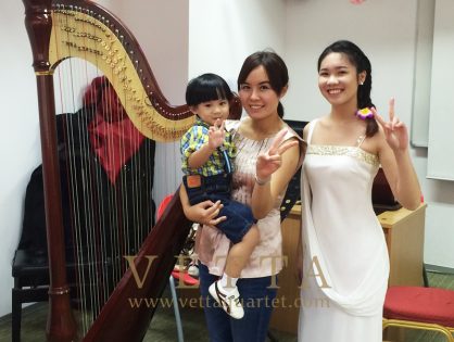 Harp for Wedding Solemnisation at MDIS