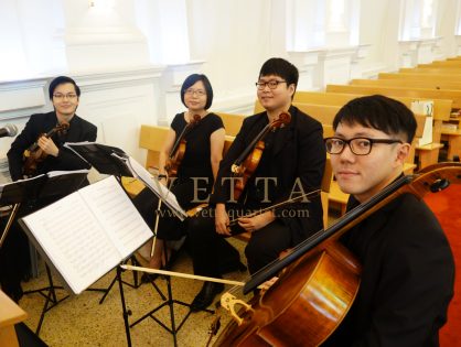 Francesca and Darrell's Wedding at Church of Sacred Heart